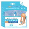 Spongeables Pedi Scrub Foot Exfoliating 20+ Wash Sponge, Clean & Fresh, 2 Count view 2
