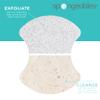 Spongables Pedi Scrub Foot Exfoliating 5+ Wash Travel Sponge, Coconut Colada, 2 Count view 4