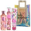 Bath & Body Works - 3 Piece Bundle - Spray - Body Cream - Shower Gel - Full Size and Gift Bag HELLO GORGEOUS (Sweet Pea) view 1