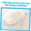 Beavorty 12pcs Bar Soap Net Bag Exfoliating Foaming Hand Saver Maker Cup Hanging Foamer for Shower Bath Cleansing Net view 2