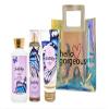 Bath & Body Works - 3 Piece Bundle - Spray - Body Cream - Shower Gel - Full Size and Gift Bag HELLO GORGEOUS (Butterfly) view 1