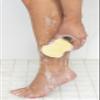 Spongeables Pedi Scrub Foot Exfoliating 20+ Wash Sponge, Argan Oil, 2 Count view 4