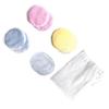 Beavorty 24pcs Eco-Friendly Reusable Makeup Remover Pads Facial Cleansing Sponges for Face Gentle Makeup Remover Pads Uses Compact Storage Bag Included view 4