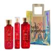 Bath & Body Works - 3 Piece Bundle - Spray - Body Lotion - Shower Gel - Full Size and Gift Bag HELLO GORGEOUS (You're The One) view 1