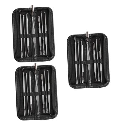 Beavorty 21pcs Blackhead Removal Tool Kit Comedone Extractor for Pimple and Blemish Treatment Facial Cleansing Instruments for All Skin Types