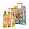 Bath & Body Works - 3 Piece Bundle - Spray - Body Cream - Shower Gel - Full Size and Gift Bag HELLO GORGEOUS (In The Stars) view 1