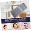 Angoily 2pcs Quick Dry Hair Towel Wraps for Women Absorbent Microfiber Shower Towels Grey and Lightweight Non-damaging Hair Wraps for Fast Drying and Reduced Frizz view 4