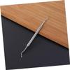 Beavorty 2pcs Cuticle Remover Spoon Tool Stainless Steel Nail Pusher for Men Women Portable Cuticle Peeler and Scraper for Manicure Pedicure Nail Cleaner Smooth view 4