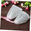 Beavorty 15pcs Essential Foaming Net Soap Saver Pouch Handmade Soap Body Cleaner Easy to Close Open view 2