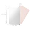 Angoily Foundation Mixing Palette Mirror Compact Makeup Tray for Color Mixing Cosmetic Application Tool Portable Go Use view 3