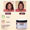 NaturAll Jamaican Black Castor Oil & Chebe Braiding Gel  Protective Hair Braiding Gel for Locs, Edge Control, Taming Frizz & Twisting Strong Hold Braid Balm for Dreadlocks, Retwists No Flaking 8 Oz. view 3