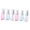 Beavorty 6pcs Soap Dispenser Bottles Transparent Bathroom Storage for Liquid Soap Shampoo Body Lotion Easy to Refill and Use view 1