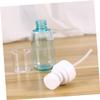 Beavorty 6pcs Soap Dispenser Bottles Transparent Bathroom Storage for Liquid Soap Shampoo Body Lotion Easy to Refill and Use view 2
