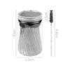 100PCS Disposable Mascara Brushes Wands Eyelash Brushes for Eyelash Extensions with Case Container Eyebrow Brush Spoolies Applicator Makeup Kits view 2