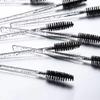 100PCS Disposable Mascara Brushes Wands Eyelash Brushes for Eyelash Extensions with Case Container Eyebrow Brush Spoolies Applicator Makeup Kits view 4
