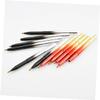 Beavorty 2pcs Lipstick Brush Applicator Lip Gloss Supplies Soft Material Brush Metal Lid Compact Easy to Carry view 3