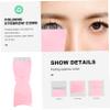 Beavorty 6pcs Eyebrow Brush Comb Brow- Steel Needle Brow Comb Folding Compact Easy to Clean Suitable for Home Salon view 3