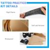 3MM Tattoo Fake Skin and Grip Tape Kit - 17Pcs 3MM Fake Tattoo Skin Practice and Grip Wrap Kit Including 5pcs 3MM Thick Tattoo Skin and 12pcs Self Cohesive Bandage Elastic Machine Tape for Beginners view 4