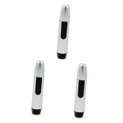 Beavorty 3pcs Professional Nose and Ear Hair Trimmer Electric Shaver Safety for Gentle Hair Removal Portable Grooming Tool for Men and Women Stylish Design for Travel