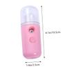 Beavorty 2pcs Portable Nano Spray Humidifier Cylindrical Hydrator for Skin Moisture Lightweight Hydration for Daily view 3