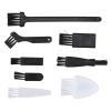 8pcs Brush Cleaning Brush, Cleaner Brush Set, Brush, Mens Electric Cleaning Brush, for Removing Beard Debris and Dust view 3