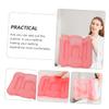 Kisangel 1pc Inflatable Cushion Inflatable Bath Tub Spa Tub Bath Mat Pink Head and Neck Rest Bathtub Back Support Rest Bathtub Spa Pillow Cushion Spa Seat Cushion Seat Cushion for Home PVC view 2