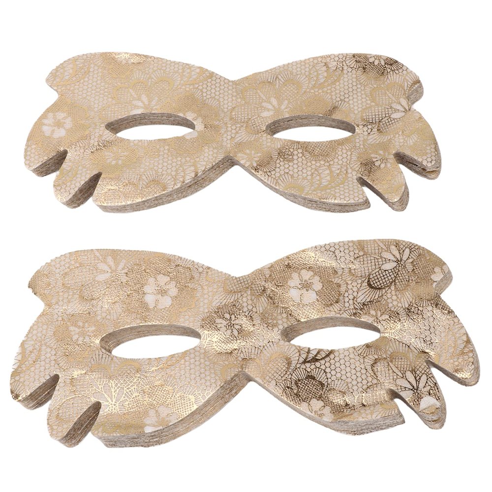 100pcs Butterfly Shaped Cheek Mask Paper Sheet, Thin Soft Eye Mask Paper for Skin Care, with Humanized Cutting, Disposable Soft Fabric