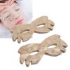 100pcs Butterfly Shaped Cheek Mask Paper Sheet, Thin Soft Eye Mask Paper for Skin Care, with Humanized Cutting, Disposable Soft Fabric view 4