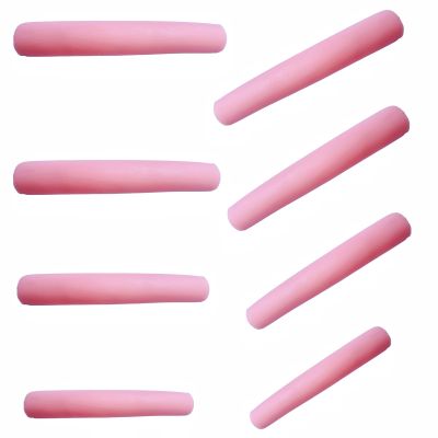 Lash Lift Shields U Curl Eyelash Lifting Shield Natural Curling Lami Lamination Roller Soft Silicone Perm Rod Perming Pad Set for Lash Lift and Perm(Pink Elle Round Rod)