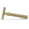 The Goodfellas Smile Bayonetta CNCMachined 100% Brass DoubleEdge Safety Razor  Precision Comfort Shave Design, SandBlasted Satin Finish, Crafted in Italy view 2