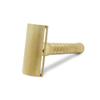 The Goodfellas Smile Bayonetta CNCMachined 100% Brass DoubleEdge Safety Razor  Precision Comfort Shave Design, SandBlasted Satin Finish, Crafted in Italy view 3