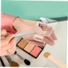 Balacoo Palette Nail Cosmetic Polish Plate Makeup Spatula Mascara Wands Lipstick Applicators Makeup Plate Foundation Mixing Tray Makeup Tool Handheld Mirror Makeup Board Major Acrylic, Medium view 2