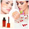 Balacoo Palette Nail Cosmetic Polish Plate Makeup Spatula Mascara Wands Lipstick Applicators Makeup Plate Foundation Mixing Tray Makeup Tool Handheld Mirror Makeup Board Major Acrylic, Medium view 3