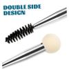HAKIDZEL 6pcs Dual- Makeup Sponge Brush for Eyelash and Eyebrow Styling Comfortable Lightweight for Foundation Creams and Travel Use view 3