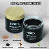 Men's Charcoal Exfoliating Body Scrub, Face & Body Wash Scrub, Deep Cleansing Facial Scrub for Men Women with Natural Exfoliants, Natural Organic Paraben Free Bath Scrubs (300g) view 4