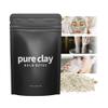 Pure Clay Organic Calcium Bentonite Clay Powder Bulk Bag (32oz), Aztec Drink Powder, Food Grade, Full Body Mask, Indian Healing Clay view 1