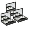 DOITOOL 3sets Empty Eyeshadow Powder Cases Lightweight Eyeshadow Storage for Makeup Accessories for Diy Cosmetics Includes Cases Round Aluminum Pans for Travel and Organizing view 1