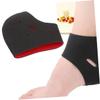 Beavorty 4pairs Heat Socks for Heel -Cracking Ankle Sleeves with Ventilation Holes Comfortable Stretchy Footwear Accessories for Running Walking and Standing view 2