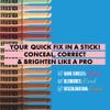 NYX PROFESSIONAL MAKEUP Pro Fix Stick Correcting Concealer, Buildable Medium Coverage Concealer Stick - Cocoa view 3