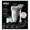 Braun Silk-pil 7 Epilator, Wet and Dry, Wide Head, Includes Venus Intimate Razor, Shaver Head and Trimmer Comb, SE7-141 view 1