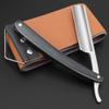 Professional Straight Edge Barber Razor,Straight razors for men, Premium Stainless Steel Shaver Razor with Shaving Strop for Men Home & Salon Grooming Using (NO.188) view 1