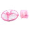 4Pcs Makeup Sponges,Cosmetic Sponge Egg Gourd Water Drop Makeup Puff with Mini Mesh Shower Dry Basket Makeup Sponges for Cream,Liquid and Powder view 2