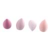 4Pcs Makeup Sponges,Cosmetic Sponge Egg Gourd Water Drop Makeup Puff with Mini Mesh Shower Dry Basket Makeup Sponges for Cream,Liquid and Powder view 4