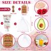 Dansib 48 Sets Winter Baby Shower Hand Cream Gift Party Favors for Guests Gift Bulk Mini Travel Size Hand Lotion Set for Guests(Rose) view 2