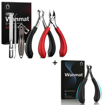 6 in 1 Professional Toenail Clippers for Thinck & Ingrown Nails