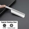 Straight razors for men Professional Straight Edge Barber Razor Premium Stainless Steel Shaver Razor with Shaving Strop for Men Home & Salon Grooming Using (NO.181) view 2