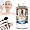 Electric Makeup Brush Cleaner, Makeup Brush Cleaner Machine with Brush Clean Mat, Automatic Make Up Brush Clean Tool for All Size Makeup Brushes, Great Gifts for Her view 1