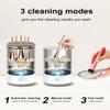 Electric Makeup Brush Cleaner, Makeup Brush Cleaner Machine with Brush Clean Mat, Automatic Make Up Brush Clean Tool for All Size Makeup Brushes, Great Gifts for Her view 4