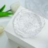 1Pc Transparent Glass Nail Art Palette Cosmetic Mixing Tools Nail Paint Palette Nail Art Mixing Palette Drawing Color Palette for Nail Art Nail Tip Holder Nail Art Display, Clear view 4