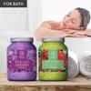 Bath Sea Salt Set 246Oz - Bath Salt Lavender & Eucalyptus - Natural Lavender Essential Oil - Eucalyptus Essential Oil - Aromatherapy - Relaxing - Calming - Body Care - Beauty - Bathing - Spa view 2